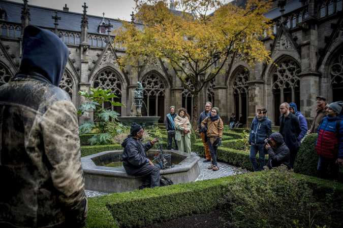  Lonnie Holley City Tour at Domkerk by Tim van Veen